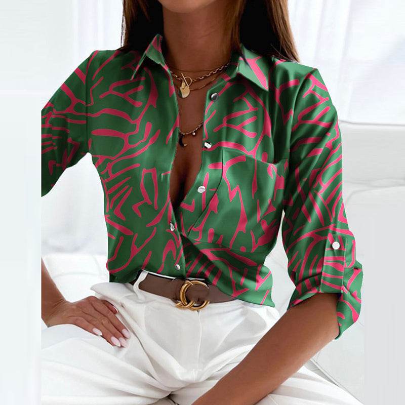 Elisa™ - Klassische Bluse mit Kragen