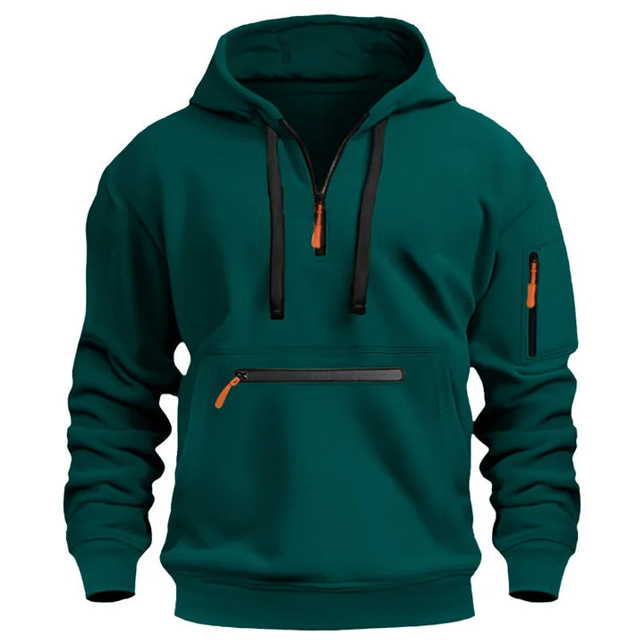 AlpenNord | Kapuzen-Zip-Up Sweatshirt