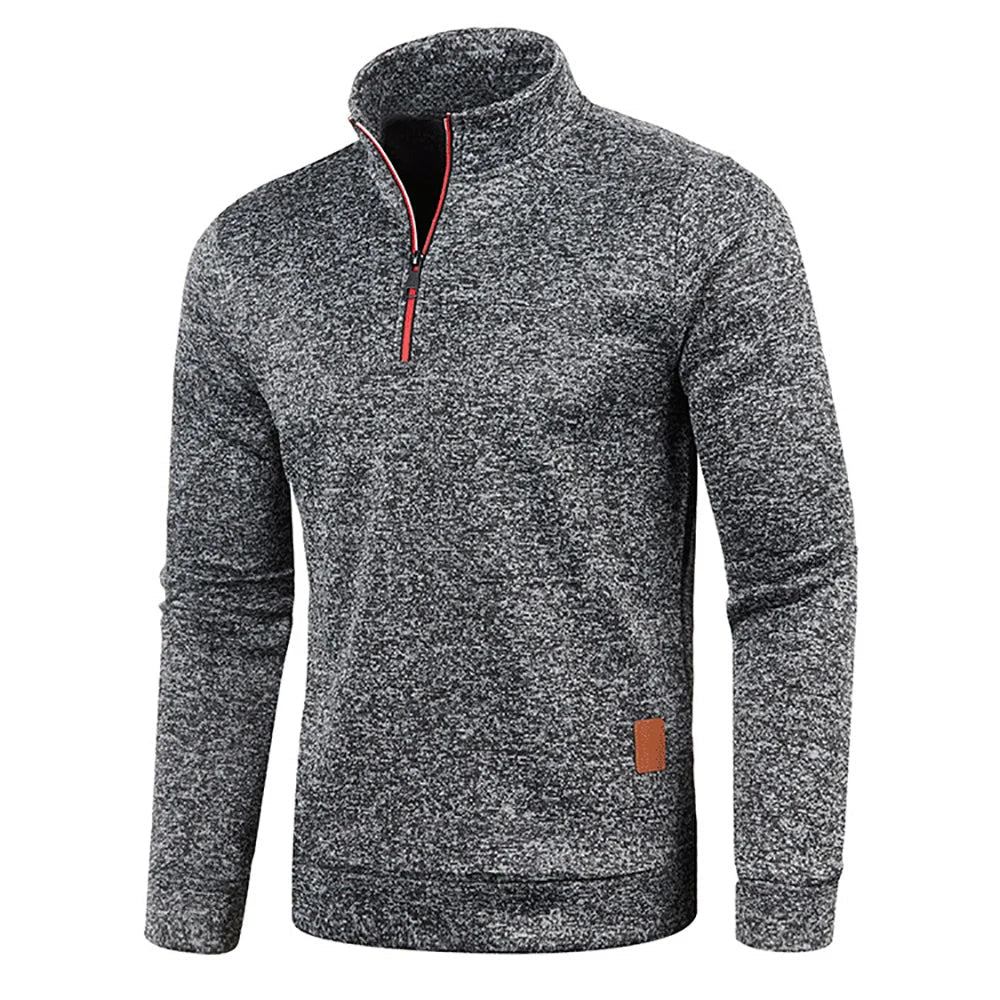 Alessandro - Herren Casual Pullover Langarm Mantel