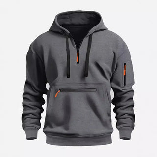AlpenNord | Kapuzen-Zip-Up Sweatshirt