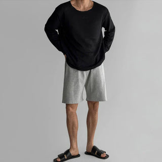 CloudComfort™ - Hohles Strick-T-Shirt