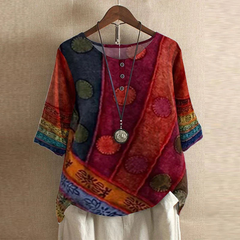 Anya™ | Retro-inspirierte Bluse