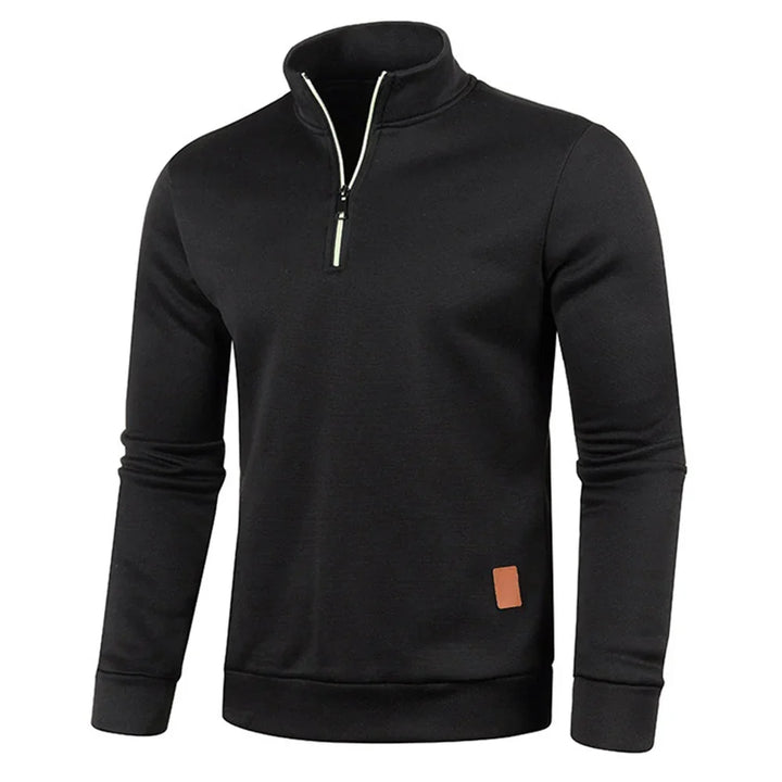 Alessandro - Herren Casual Pullover Langarm Mantel