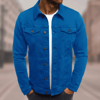 Herren Jacke mit Knöpfen und Taschen