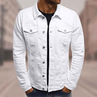 Herren Jacke mit Knöpfen und Taschen