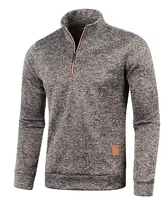 Alessandro - Herren Casual Pullover Langarm Mantel