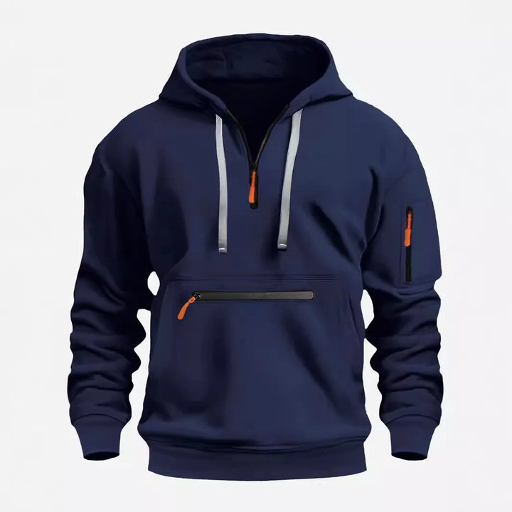 AlpenNord | Kapuzen-Zip-Up Sweatshirt