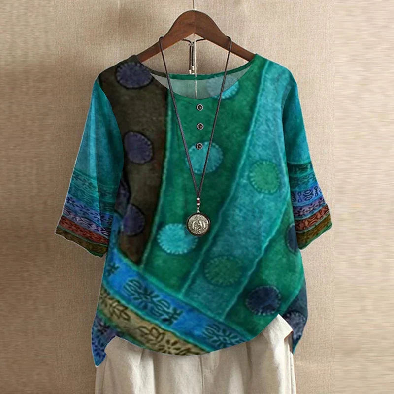 Anya™ | Retro-inspirierte Bluse