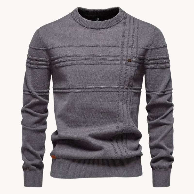 Moritz - Karierter Pullover