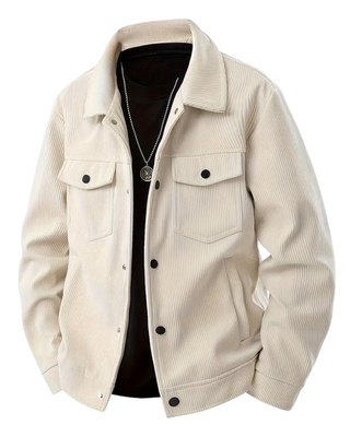 Herren Hemdjacke mit Taschen