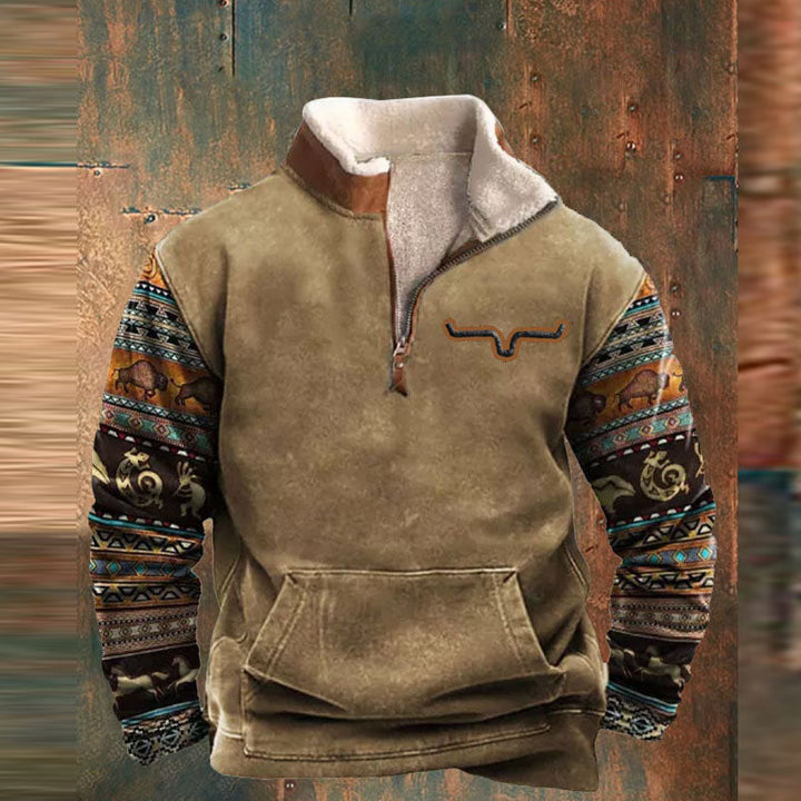Fred™ - Wärmender Pullover mit Reißverschluss