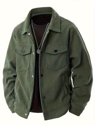 Herren Hemdjacke mit Taschen