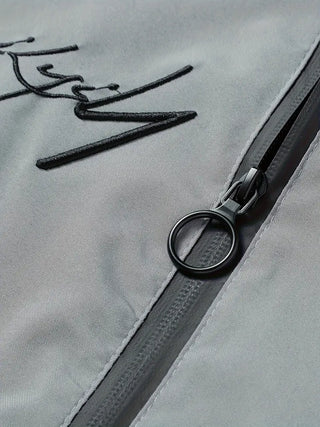 Finn - Lässige Bomberjacke Mit Gesticktem Buchstaben Für Männer