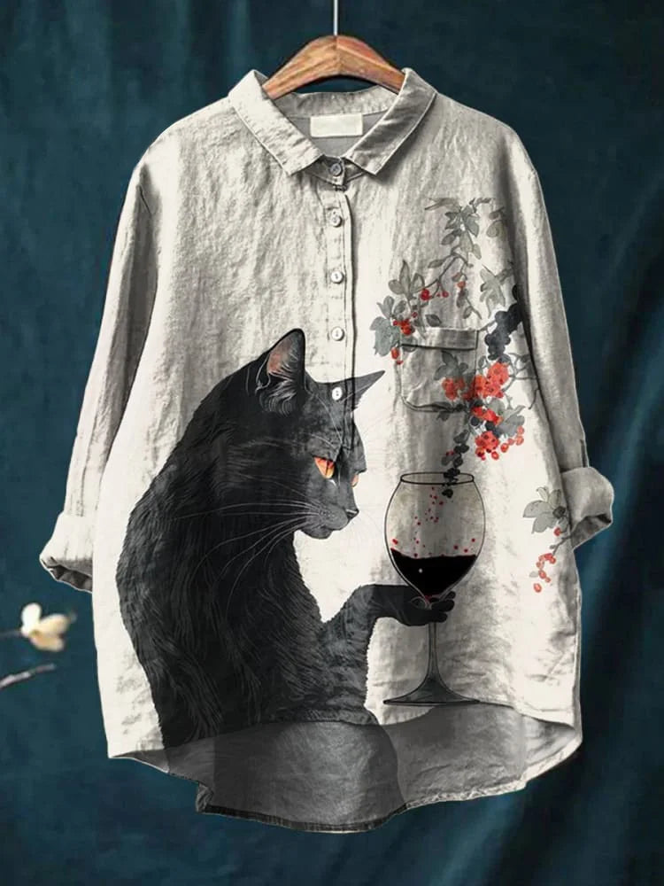 Uluru™ - Katzenkunst T-Shirt