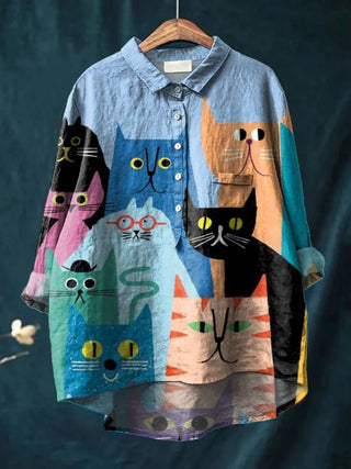 Banjo™ - Katzenkunst T-Shirt