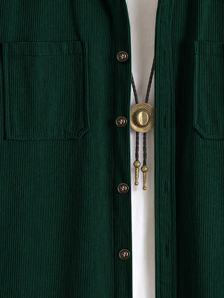 Bryce | Herren Langarm-Overshirt mit Taschen und Knöpfen