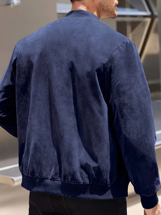Dex™ - Klassische Wildleder-Zipperjacke