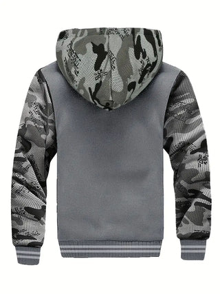 Noah - Warme Herren Fleecejacke Mit Kapuze