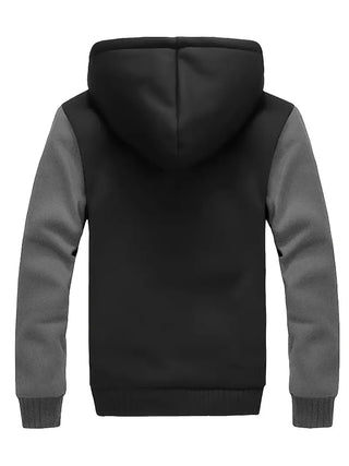 Noah - Warme Herren Fleecejacke Mit Kapuze
