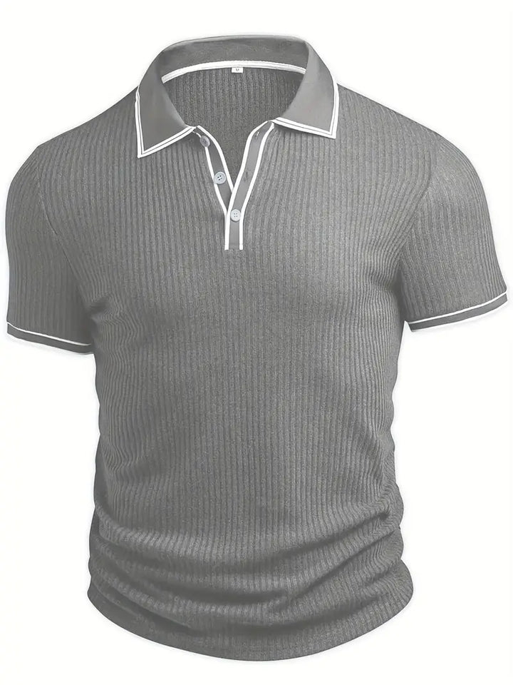 Emilio™ - Herren maßgeschneiderte gerippte Polo
