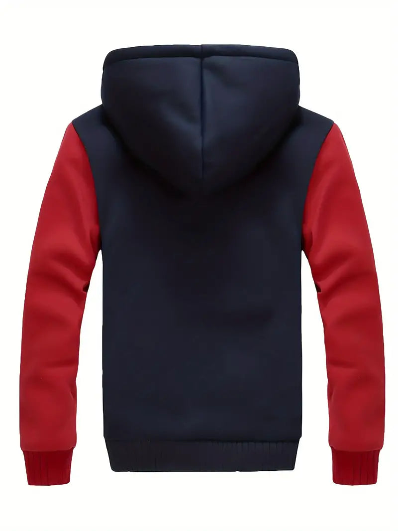 Noah - Warme Herren Fleecejacke Mit Kapuze