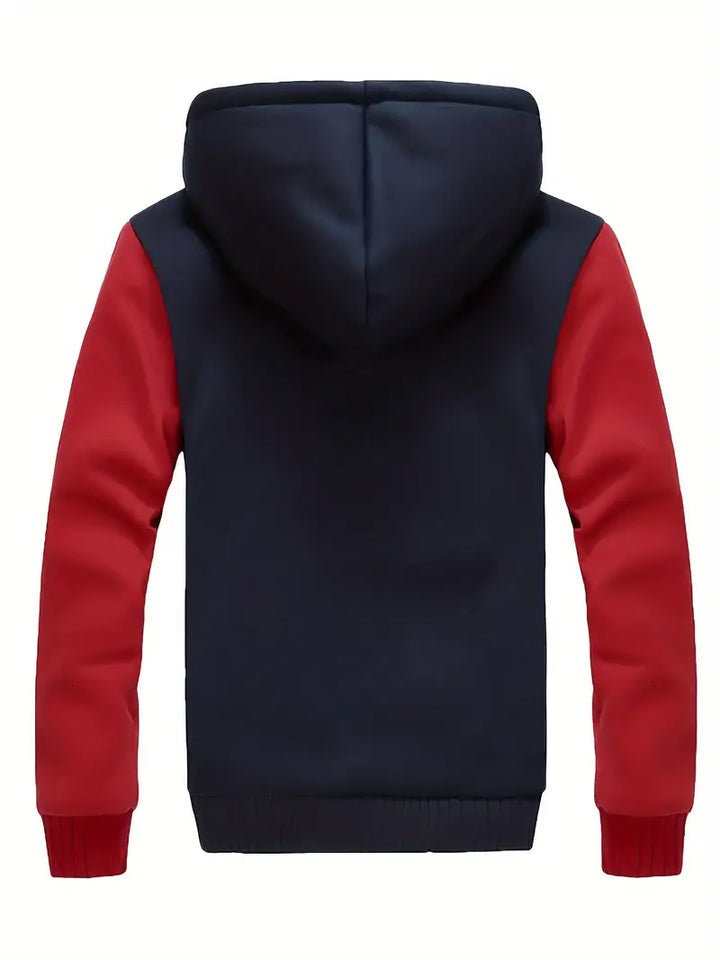 Noah - Warme Herren Fleecejacke Mit Kapuze
