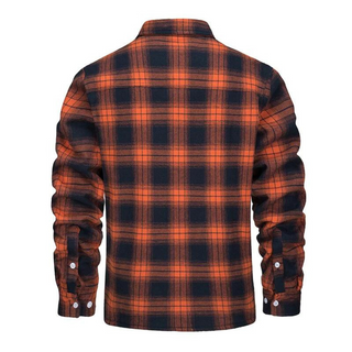 Ethan | Herren Karo Jacke mit Knöpfen und Taschen
