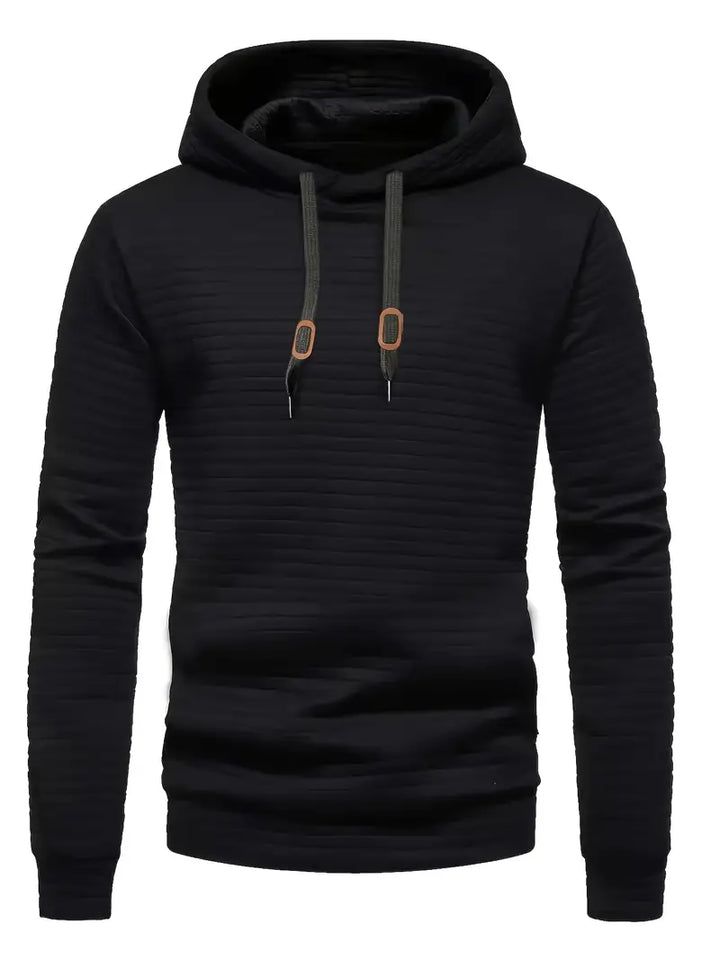 Emanuele - Männer Waffel Casual Hoodies
