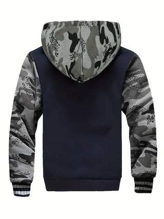 Noah - Warme Herren Fleecejacke Mit Kapuze