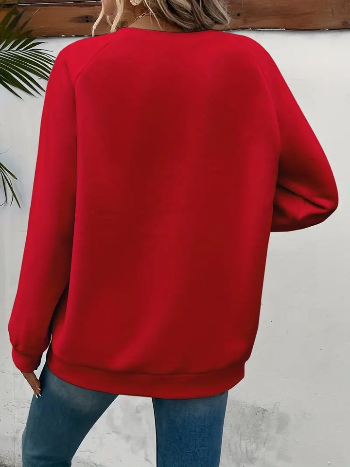 Heartzone - Lässiges Sweatshirt Mit Herzmotiv
