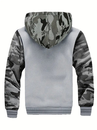 Noah - Warme Herren Fleecejacke Mit Kapuze