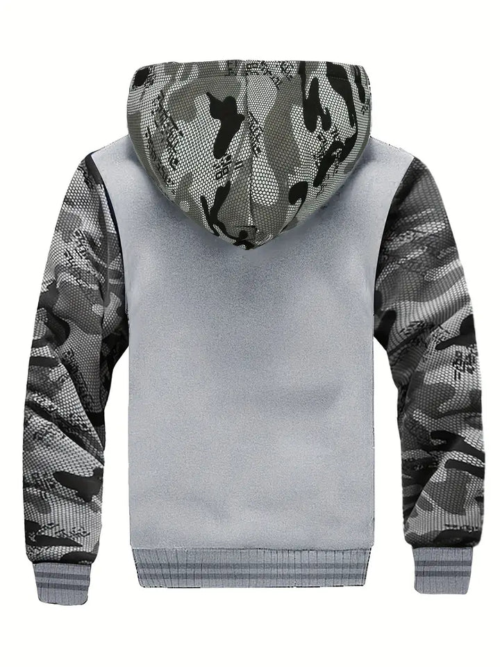 Noah - Warme Herren Fleecejacke Mit Kapuze