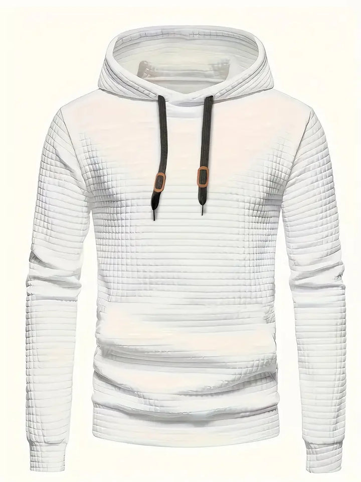 Emanuele - Männer Waffel Casual Hoodies