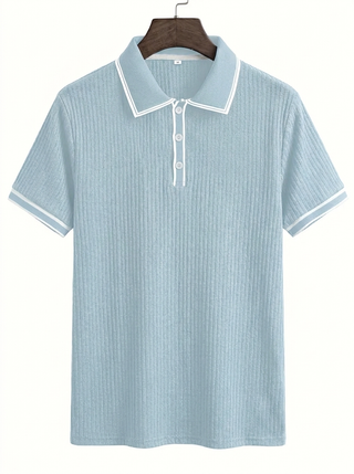 Emilio™ - Herren maßgeschneiderte gerippte Polo