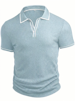 Emilio™ - Herren maßgeschneiderte gerippte Polo