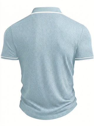 Emilio™ - Herren maßgeschneiderte gerippte Polo