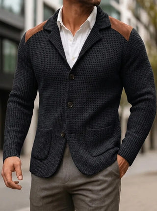 SILVORO | STRICKTEXTUR BLASER