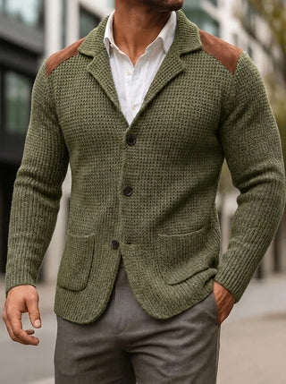 SILVORO | STRICKTEXTUR BLASER
