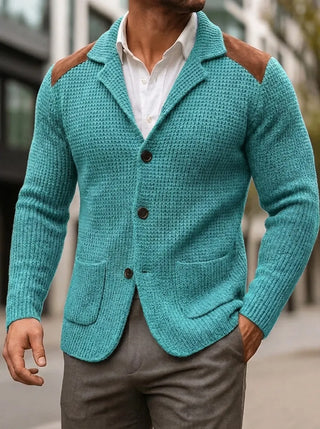 SILVORO | STRICKTEXTUR BLASER