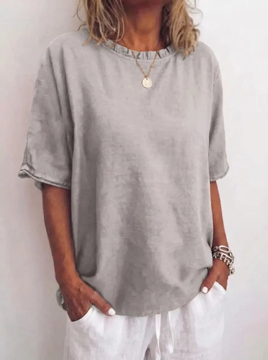 Anna | Bequeme Lockere Bluse