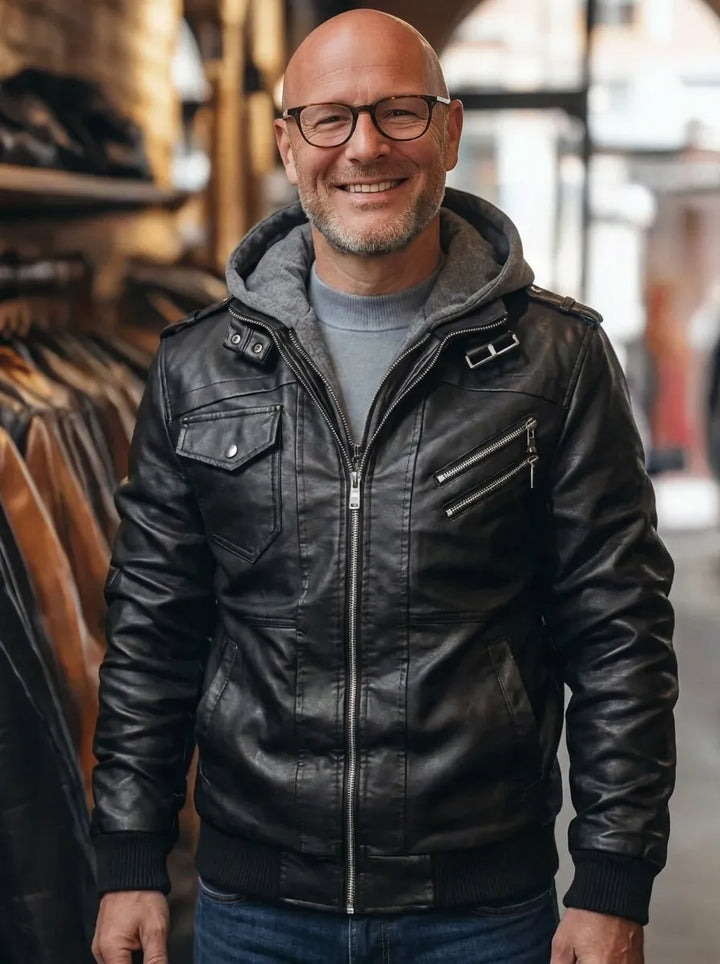 Stilvolle Premium-Winterjacke mit Kapuze