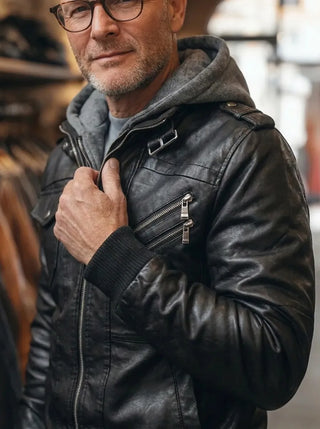 Stilvolle Premium-Winterjacke mit Kapuze
