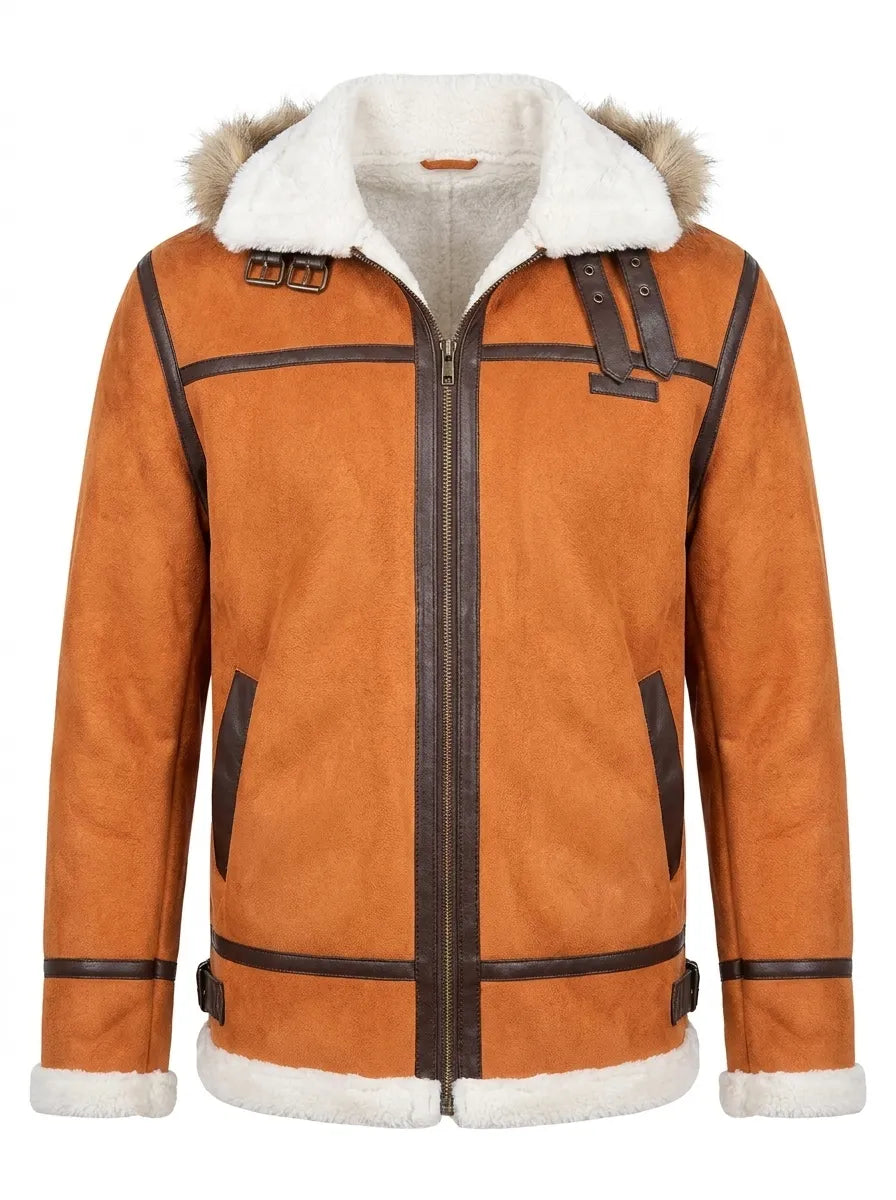 Klaus™ - Leder Winterjacke