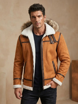 Klaus™ - Leder Winterjacke