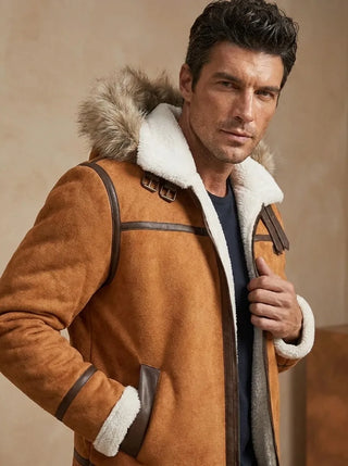 Klaus™ - Leder Winterjacke