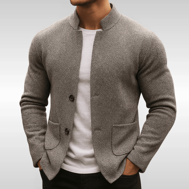 LAURENT MONACO | HERREN STRICKTEXTUR WESTE