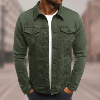 Herren Jacke mit Knöpfen und Taschen