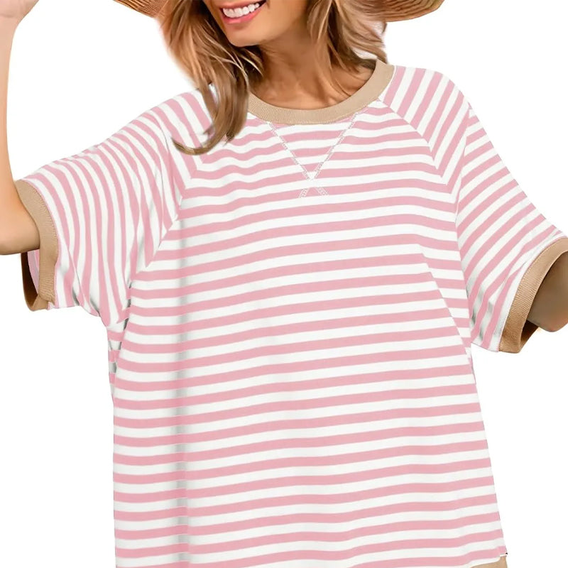 Iolanda - Lässiges Gestreiftes T-Shirt
