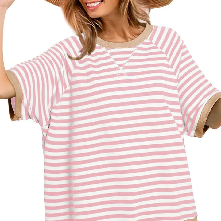 Iolanda - Lässiges Gestreiftes T-Shirt