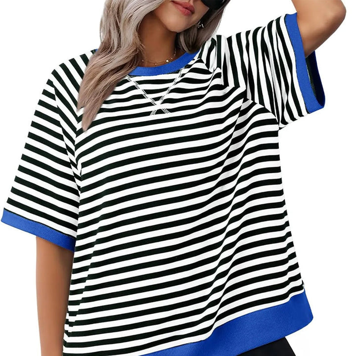 Iolanda - Lässiges Gestreiftes T-Shirt